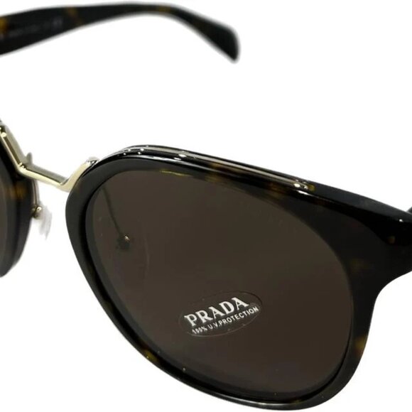 Prada Catwalk SPR17T 2AU-8C1 Tortoiseshell/Brown Sunglasses - Picture 5 of 5